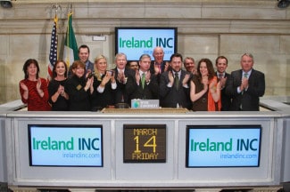 Ireland Day Bell Ring at NYSE