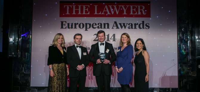 The Lawyer European Awards 2014