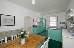 The kitchen in one of the Galley Head Lightkeepers’ Houses