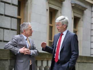 Minister Richard Bruton TD and Calor CEO, Tom O’Carroll.