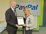 John Farrelly, general manager, SAS Ireland and Louise Phelan, vice president of Global Operations for Europe, Middle East and Africa, PayPal.
