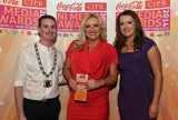 CIPR COLUMNIST OF THE YEAR: Allison Morris, 'The Irish News' with Chris Love, CIPR NI chair and Siobhan O’Sullivan, Fitzwilliam Hotel.