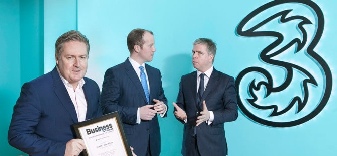 Three Ireland BPOTM Award 2015