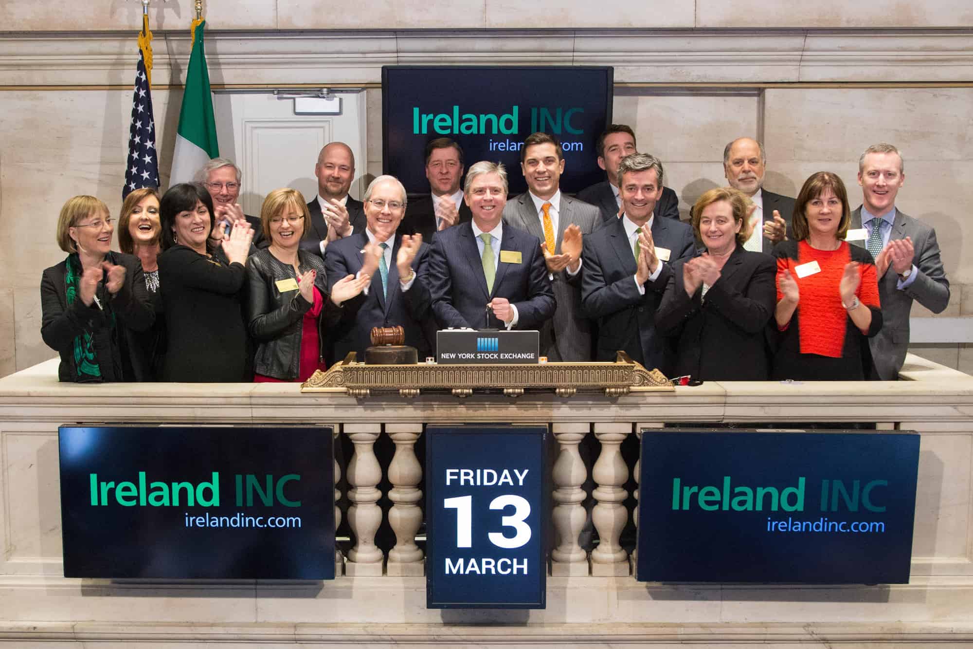 Ireland Day NYSE