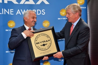 Turkish Airlines skytrax award