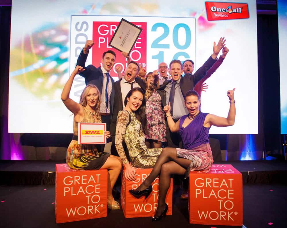 Great news! DHL is named as a Best Workplace in Europe