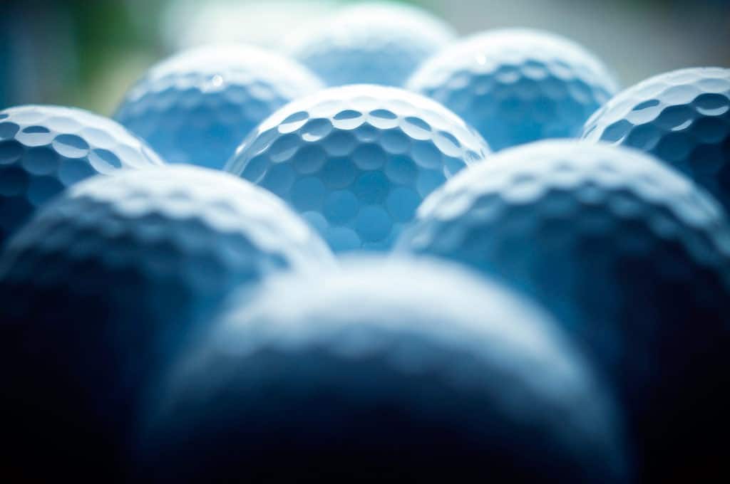 golf balls Hiroyuki Takeda