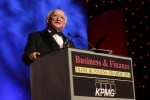 VIDEO: President Higgins, Sir Bob and Whelan shine at Business & Finance Awards