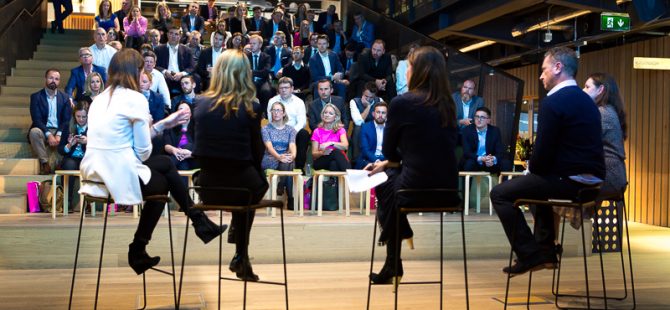 Tech 100 event, Airbnb offices, Dublin, Thursday 14th Sept. 2017. Photo: Karl Burke/Business and Finance.