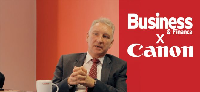 Philip Brady, Country Manager, Canon
