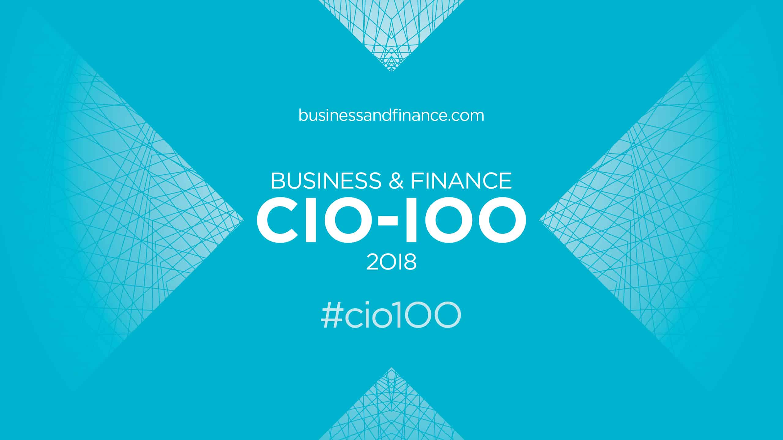 CIO 100 2018 Chief Information Officer