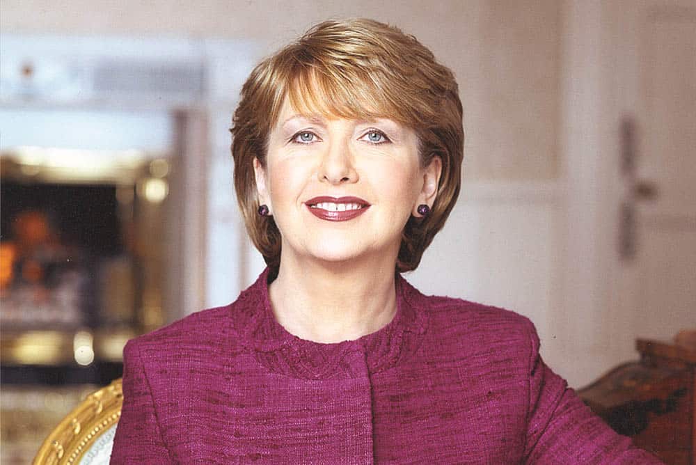 Mary McAleese, President of Ireland
