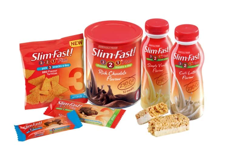 The well-known SlimFast brand produces a range of meal replacements for dieters. 