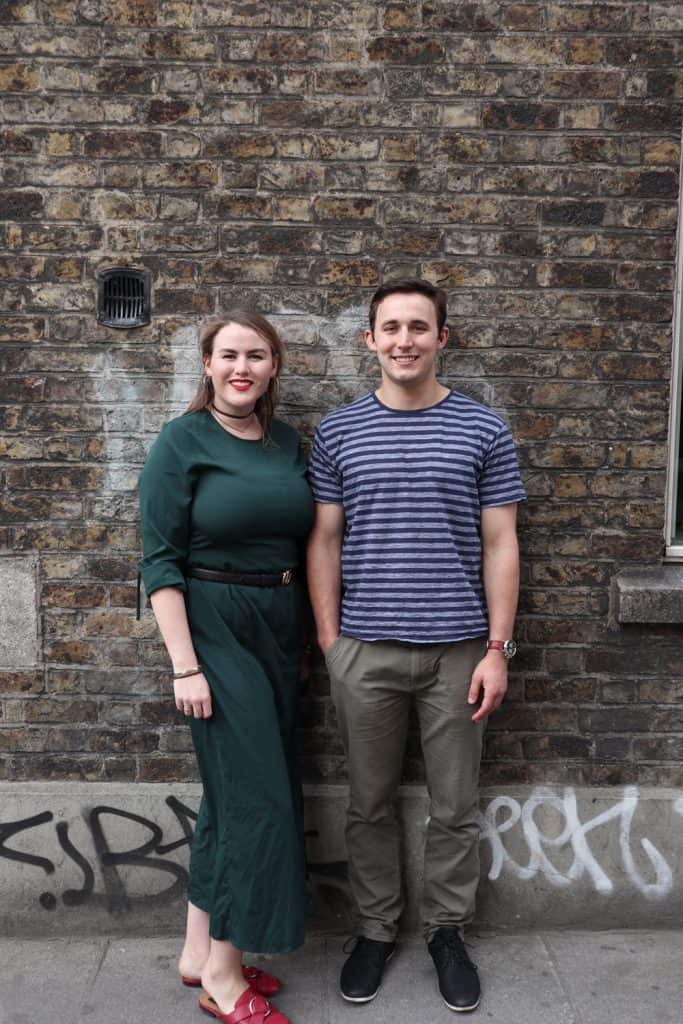 KeepAppy CEO and co-founder Aimee-Louise Carton and co-founder Will Ben Sims. 