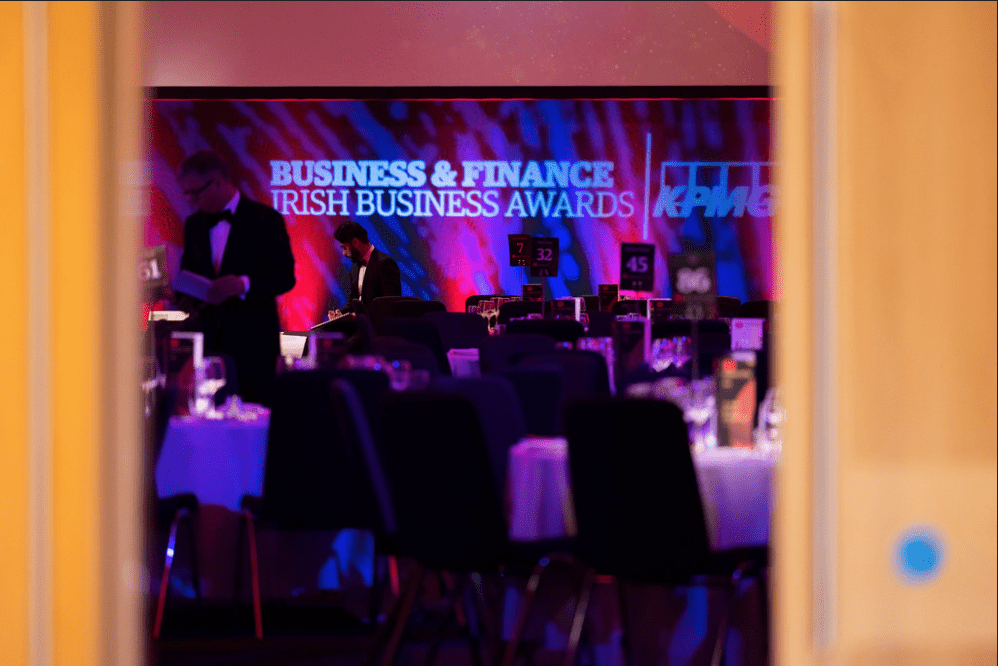 Watch now: Ian Hyland, Frances Ruane, Eamon Fennel and Devan Hughes celebrate a return to in-person Business & Finance Awards – Business & Finance