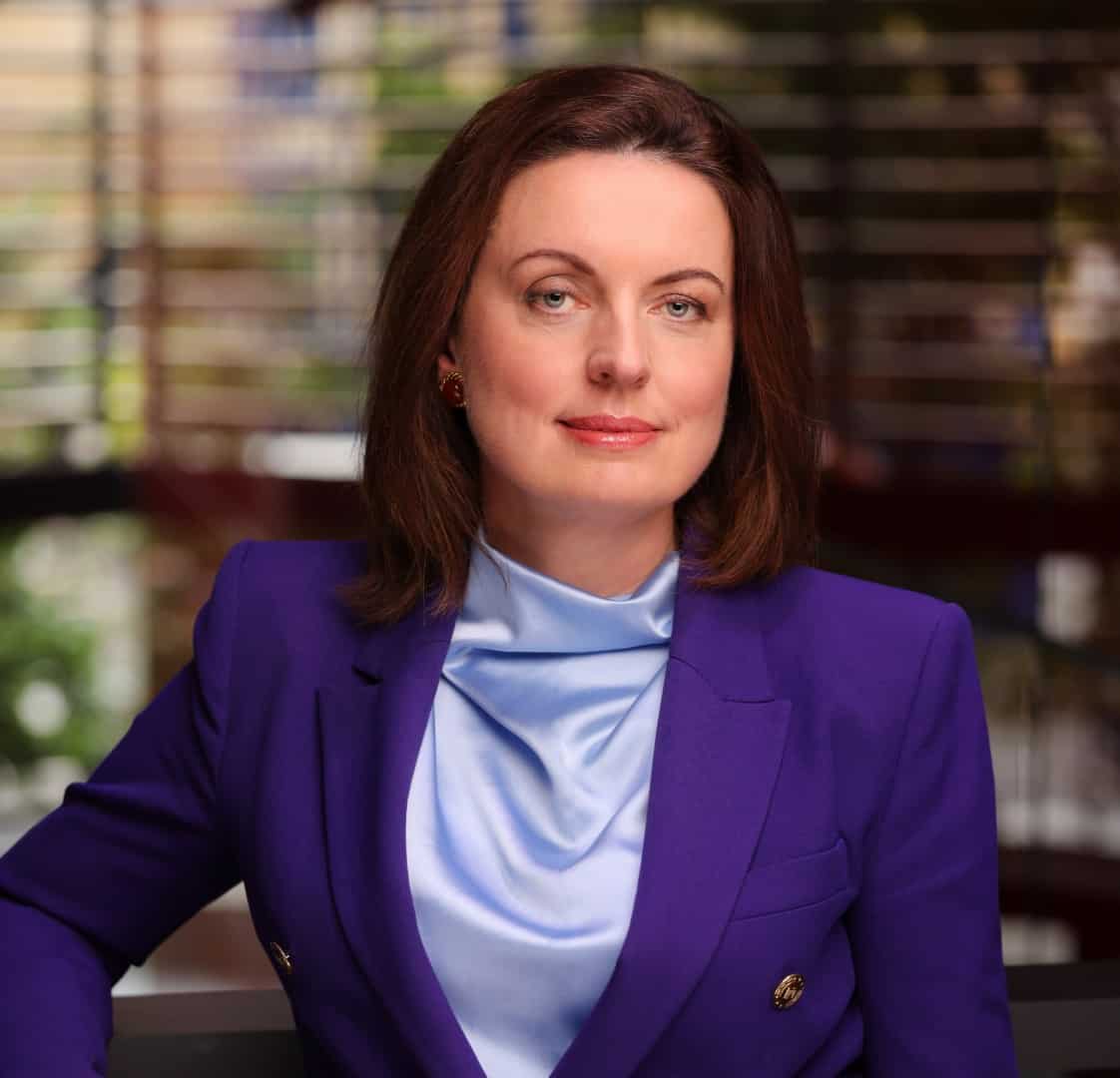 A headshot of Bridget Walsh appointed as Chair of The Ireland Funds Great Britain